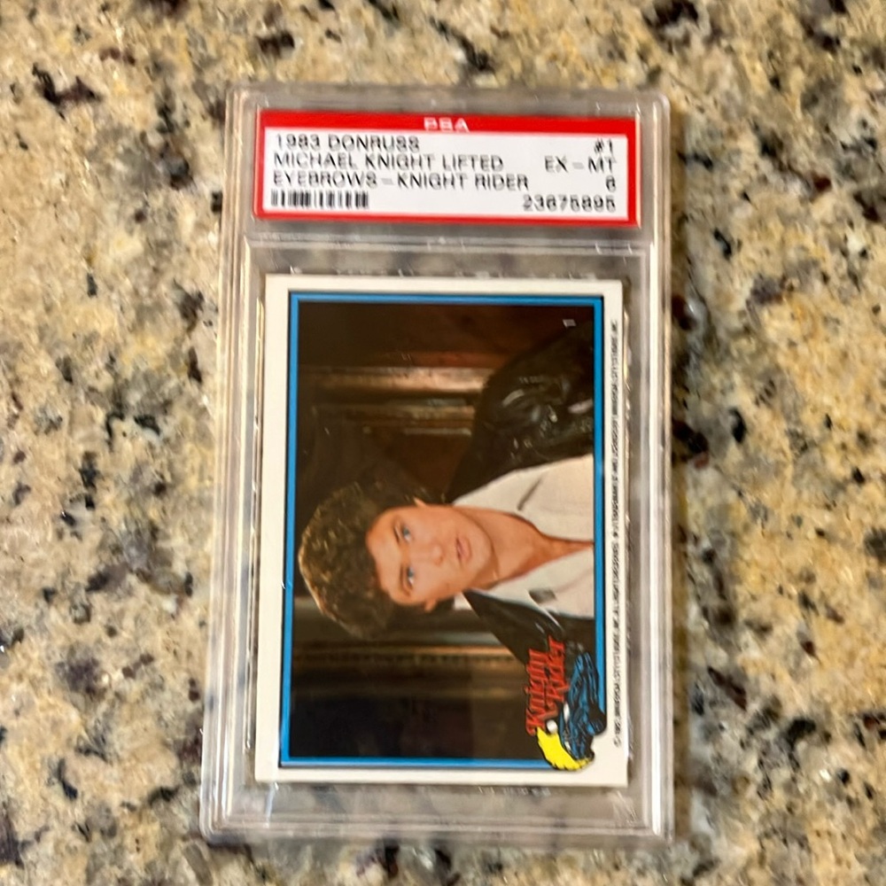 1983 Donruss Knight Rider PSA 6 Trading Card
